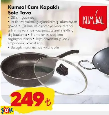 KUMSAL CAM KAPAKLI SOTE TAVA